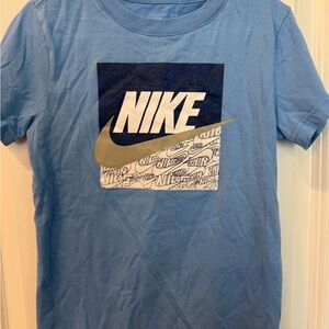 Nike Blue Short Sleeve Graphic Tee